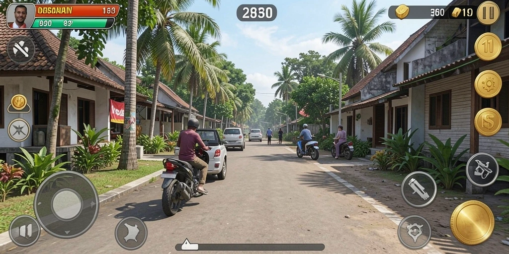 Tantangan strategis yang mengasah keterampilan berpikir.
