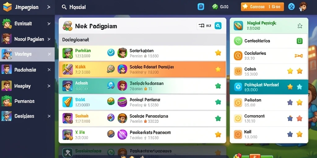 Sistem reward yang memuaskan para pemain.
