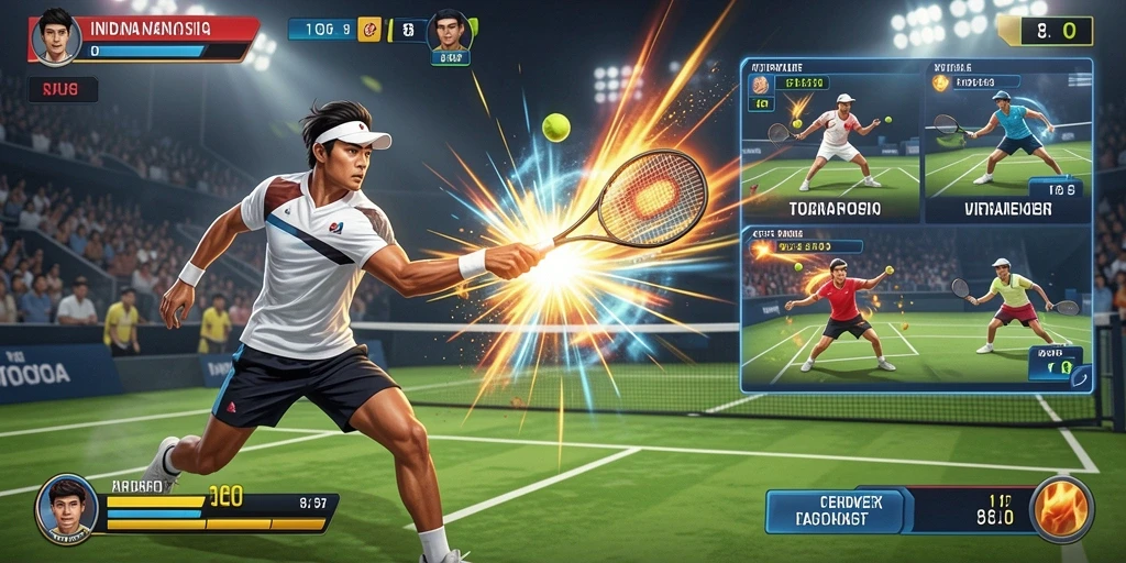 Tangkapan layar menampilkan interaksi pemain dalam game yang seru.