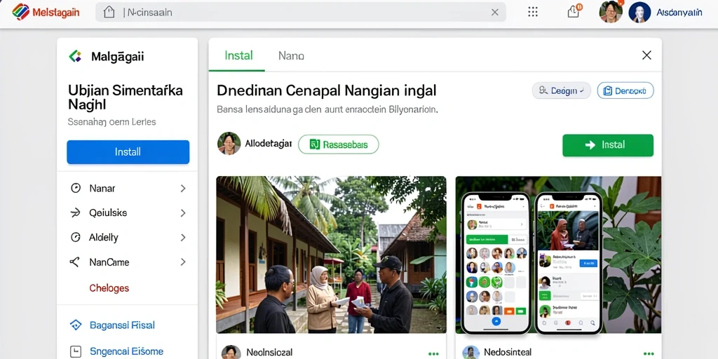 Fitur leaderboard untuk bersaing dengan pemain lain.