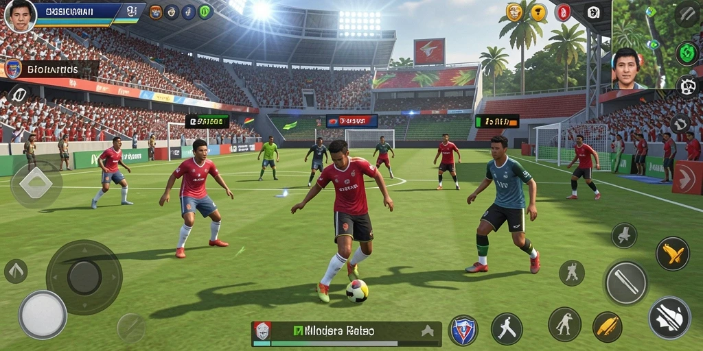 Fitur multiplayer untuk bermain dengan teman.