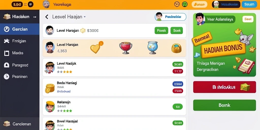 Sistem leaderboard yang kompetitif.