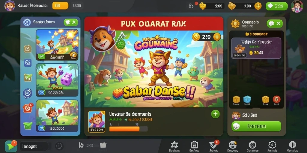 Grafis yang memukau dan efek suara yang menawan.
