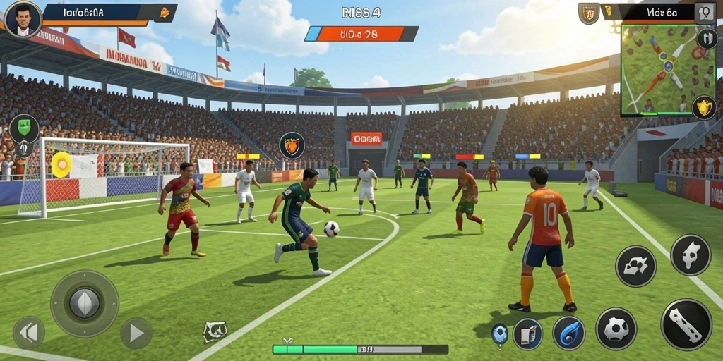Mode multiplayer yang menyenangkan bersama teman.