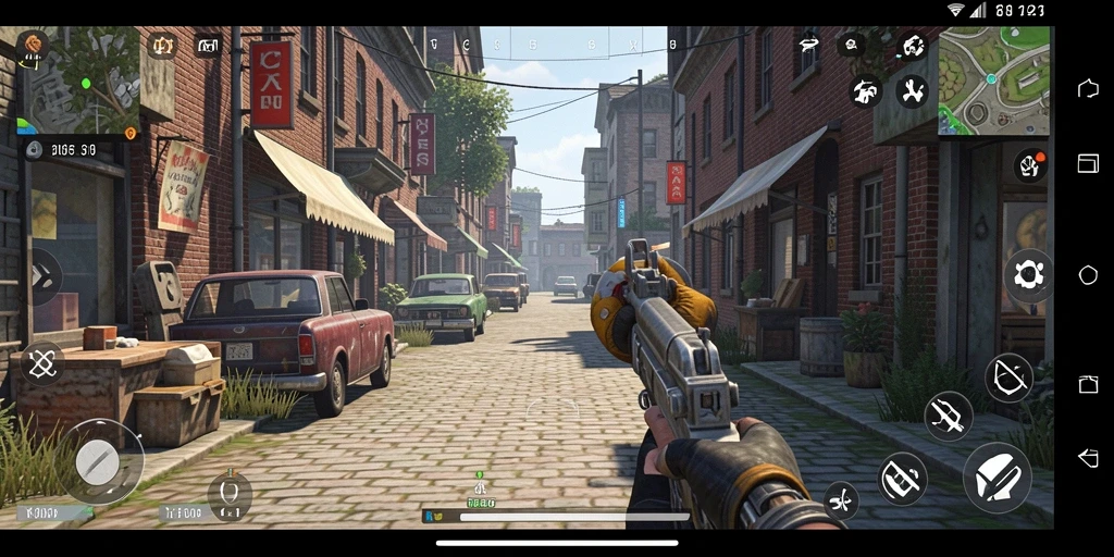 Momen seru dalam gameplay yang menantang.